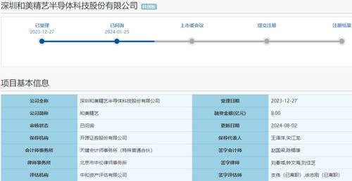 和美精藝IPO問詢回應 低端產品收入占近六成，技術先進性遭監管追問
